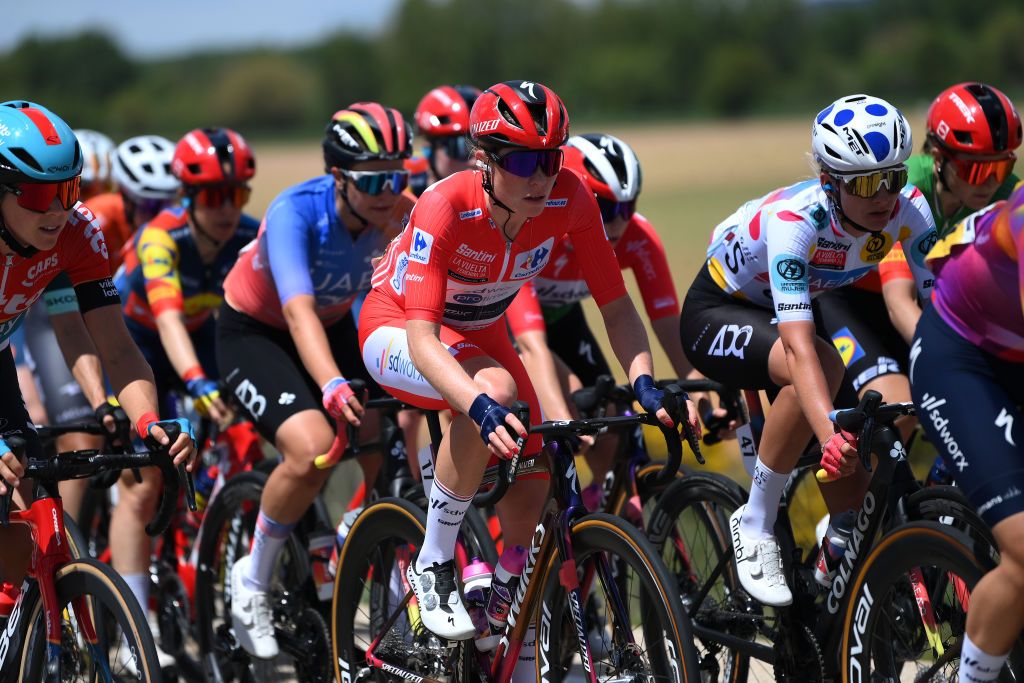 La Vuelta Femenina race leader Demi Vollering