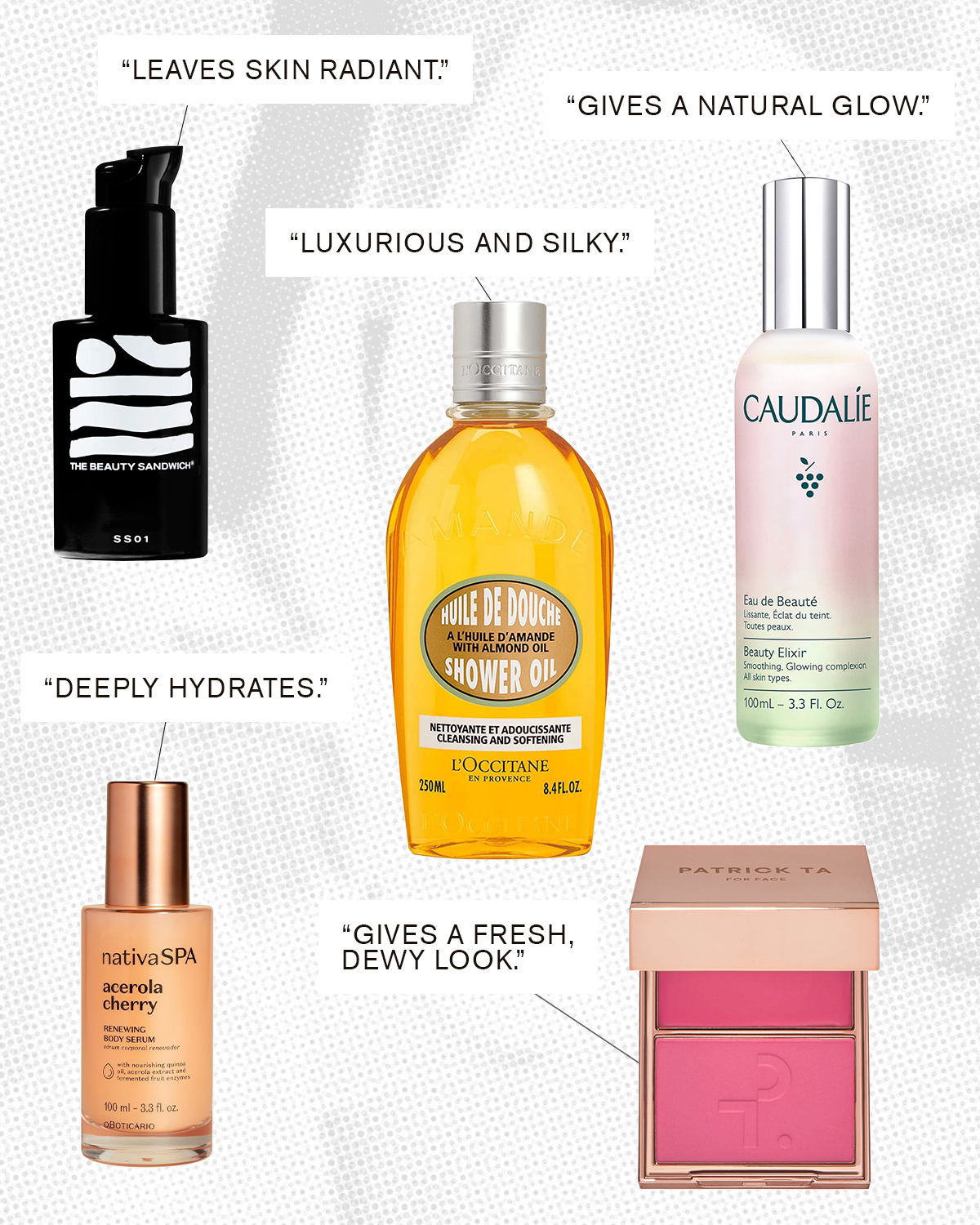 Flavia Lanini's favorite beauty products
