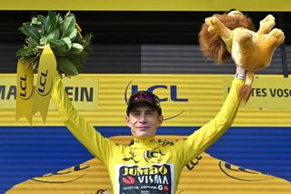 Jumbo-Visma's Jonas Vingegaard is poised to take his second Tour de France overall victory