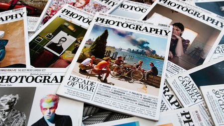 Front covers of the British Journal of Photography