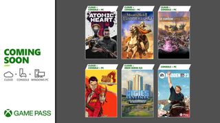 Image of the Xbox Game Pass additions for February 2023.