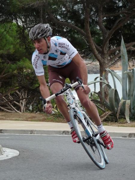 Julien Loubet (AG2R) takes his first pro win