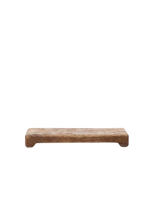 Mango Wood Rectangular Pedestal
