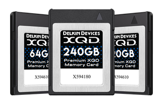 Each Delkin XQD has a unique serial number