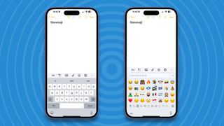 How to use Genmoji Step 1 iOS 18.2