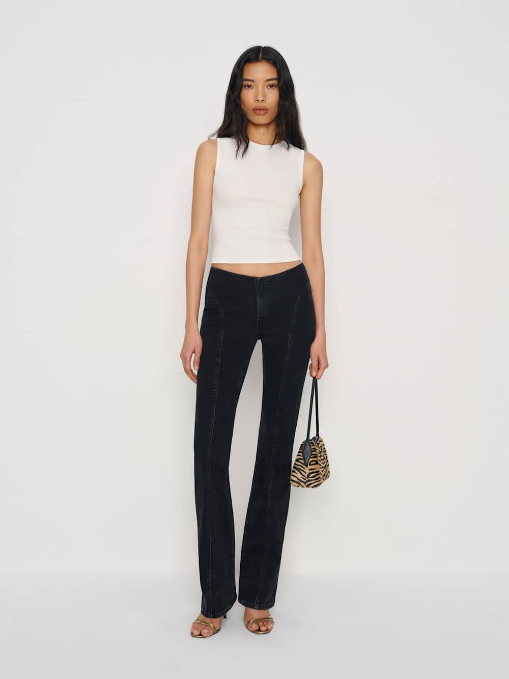 Elora Super Stretch Low Rise Bootcut Jeans