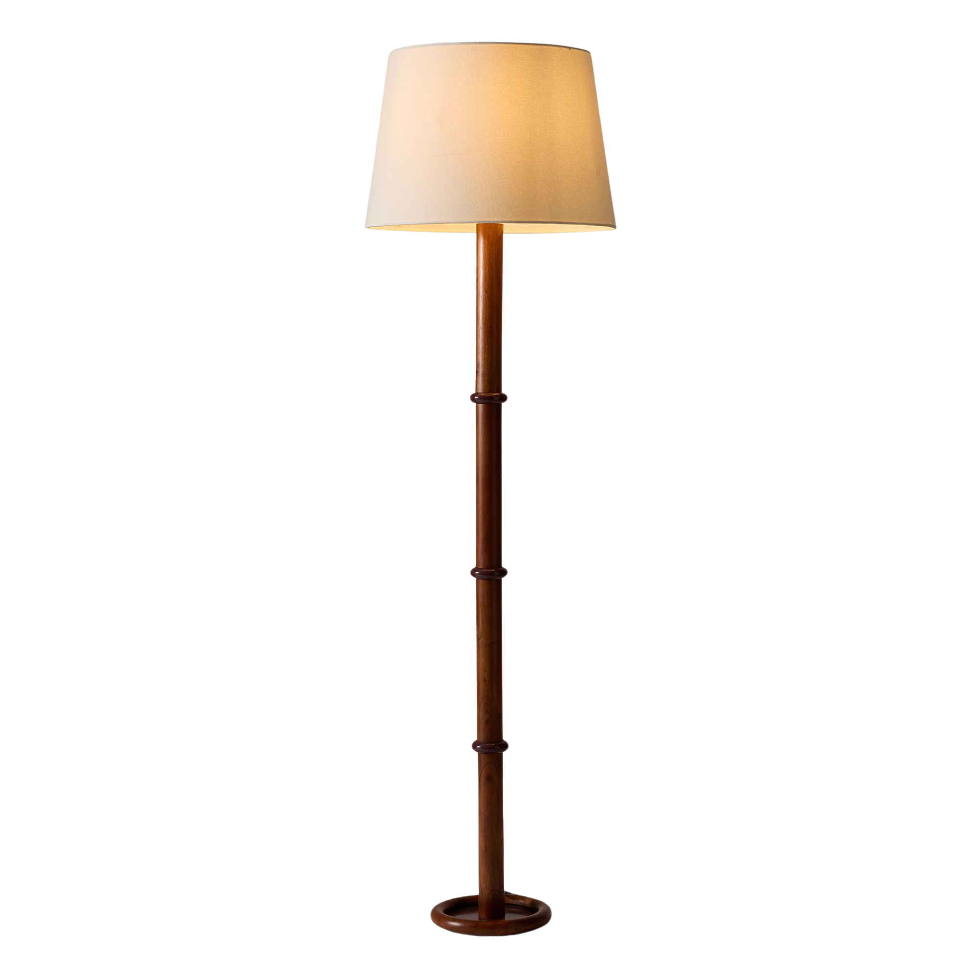 a floor lamp