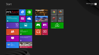The Infamous Windows 8 Start Screen