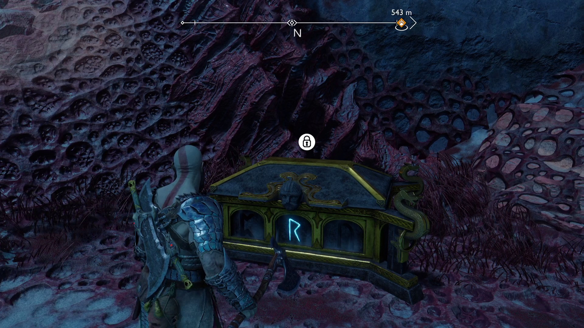 God of War Ragnarok Barrens Nornir chest
