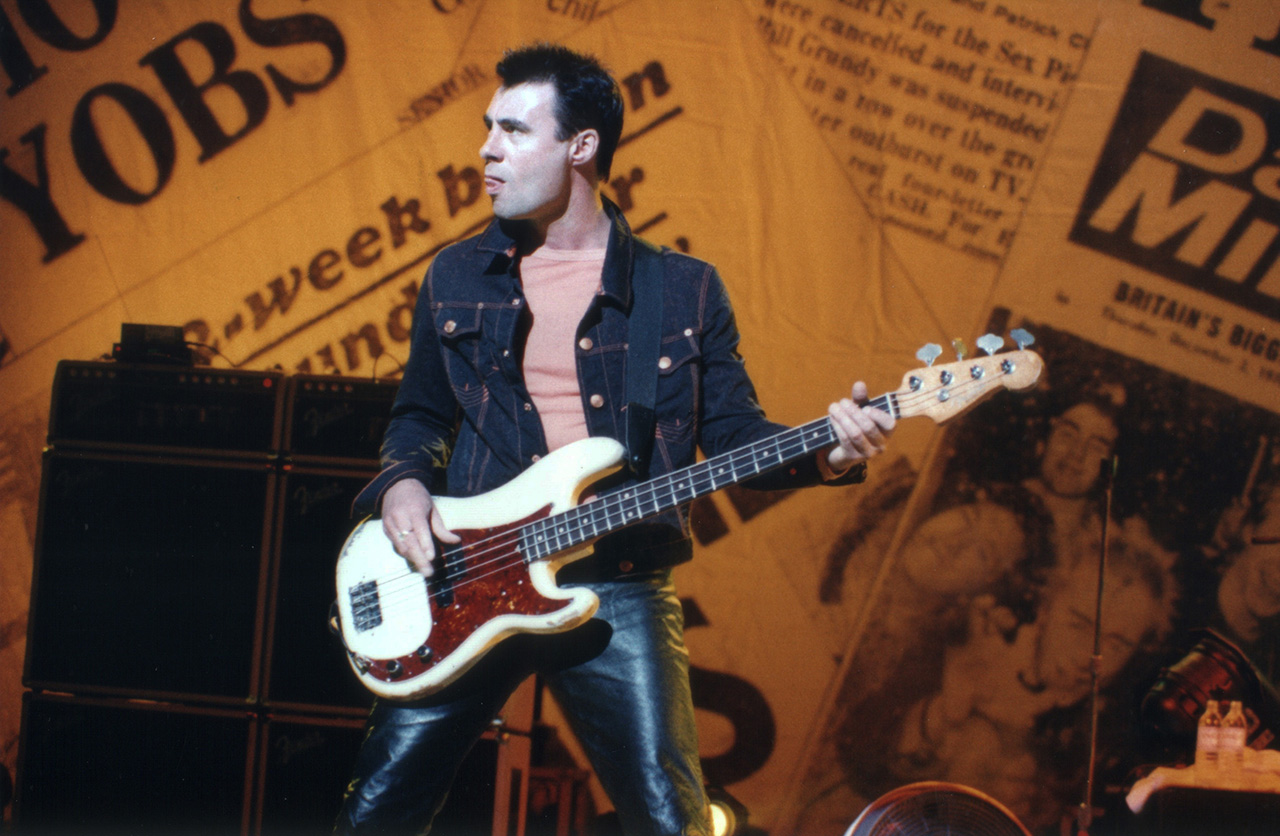 Glen Matlock performs onstage