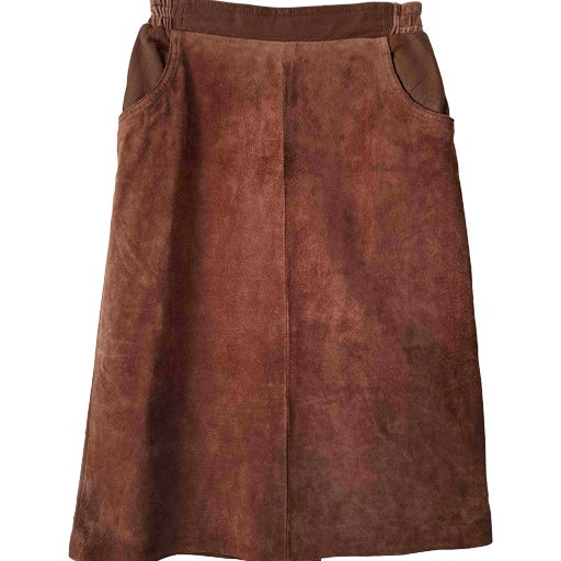 Suede Skirt