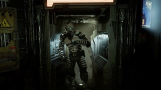Dead Space remake - Isaac in the soldier's rig