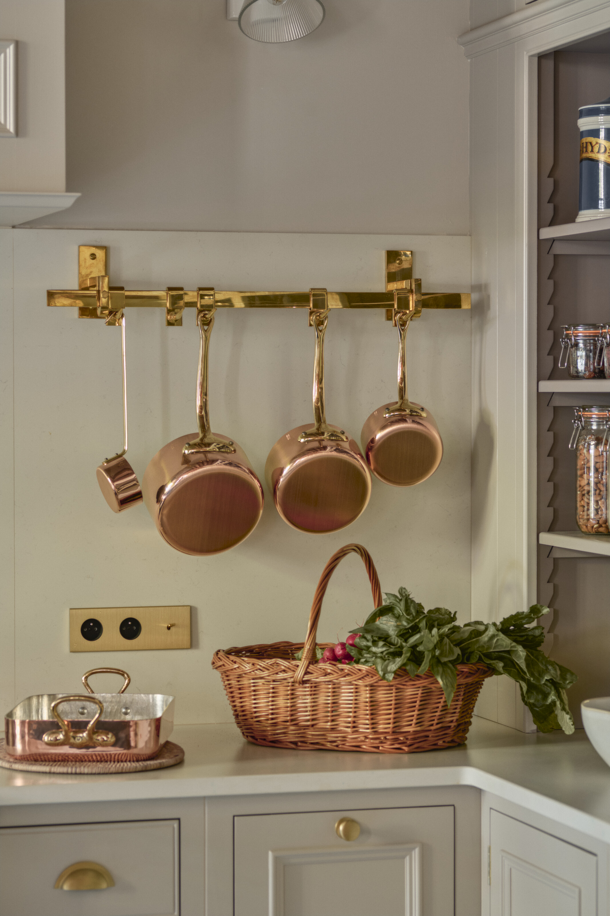 Chateau de Corbelin kitchen