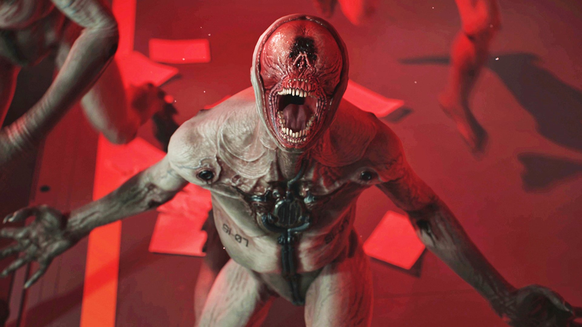 A zed screaming