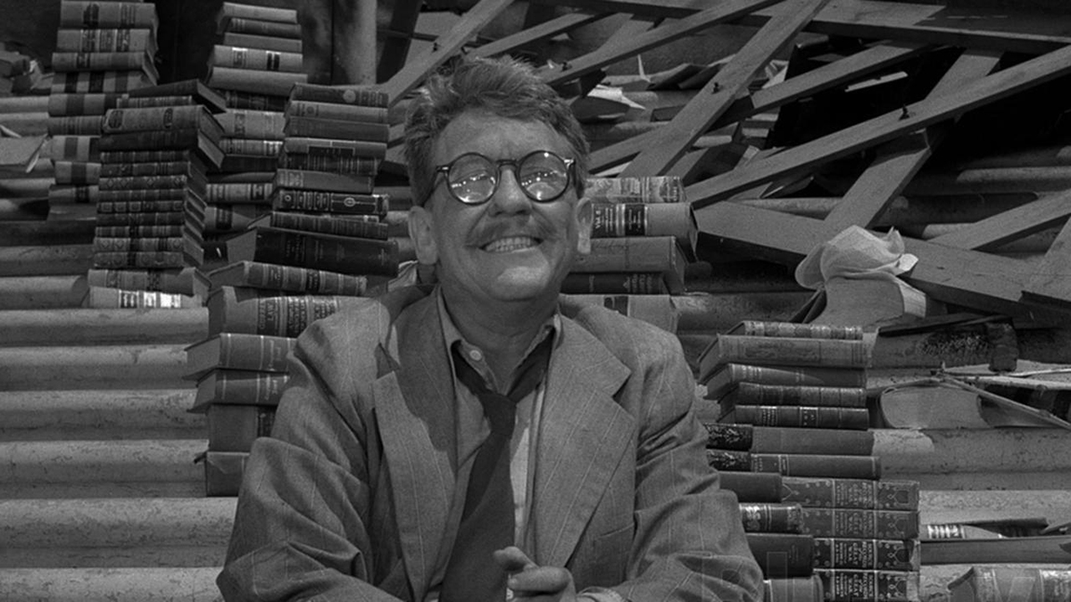 The Twilight Zone episode "Time Enough at Last"