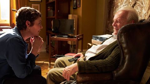 Olivia Colman and Anthony Hopkins in 'The Father'.