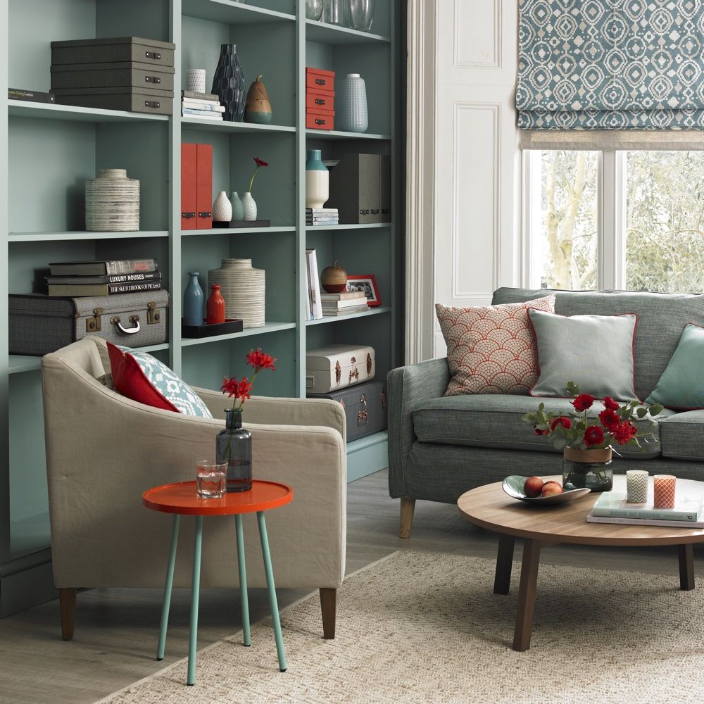 Teal living room ideas – warm up your lounge with this vibrant hue