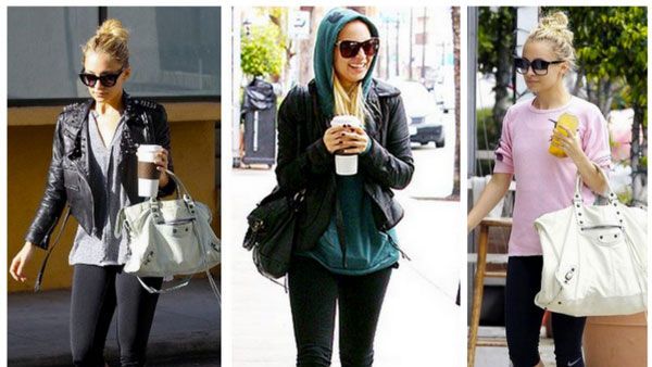 celebrities gym style post workout nicole richie 