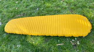 Thermarest NeoAir XLite camping mat on some grass