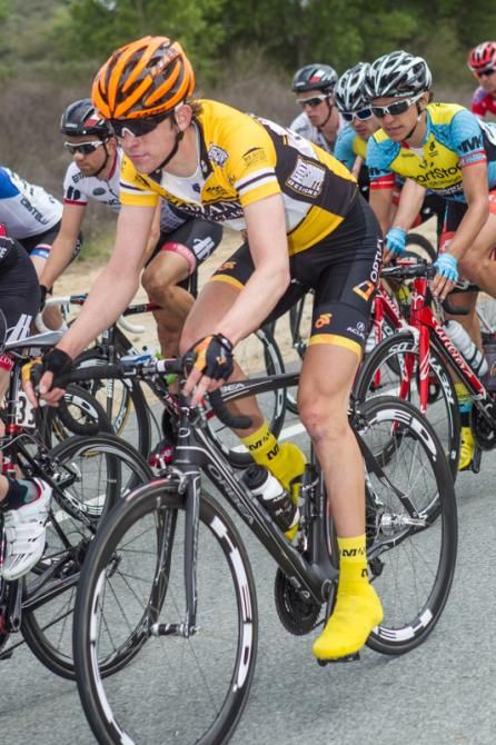 Chad Haga (Optum) protected his yellow jersey for another day.