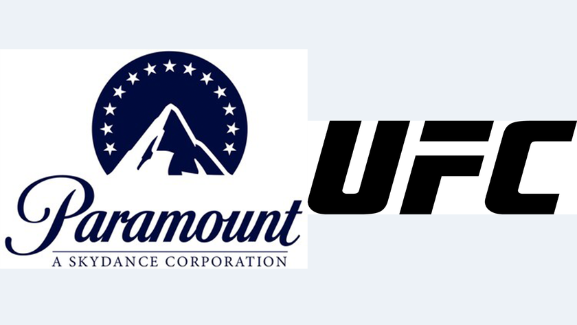 Paramount and UFC logos