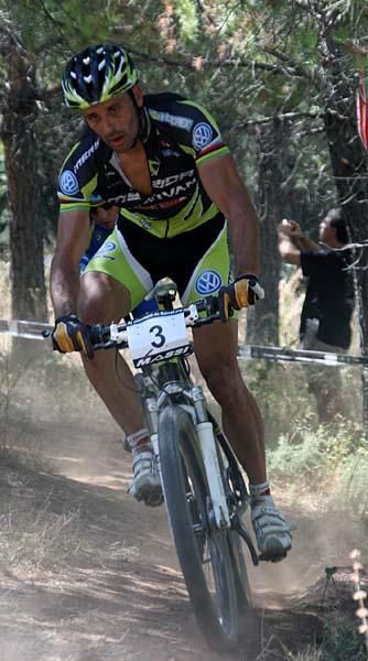 Jose Antonio Hermida (Multivan Merida) rides to a win.