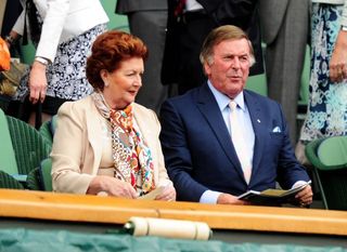 Terry Wogan with his wife Lady Helen.
