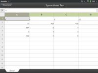 Spreadsheet