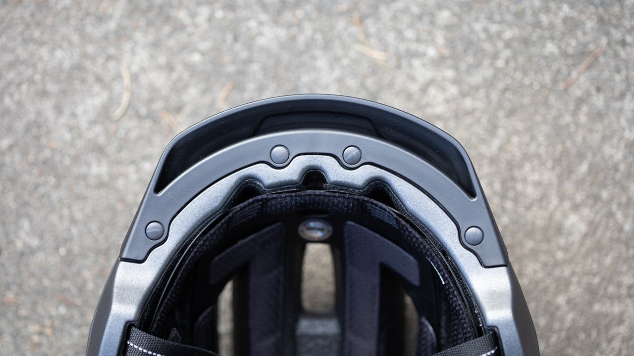 Giro Ethos MIPS view under front peak