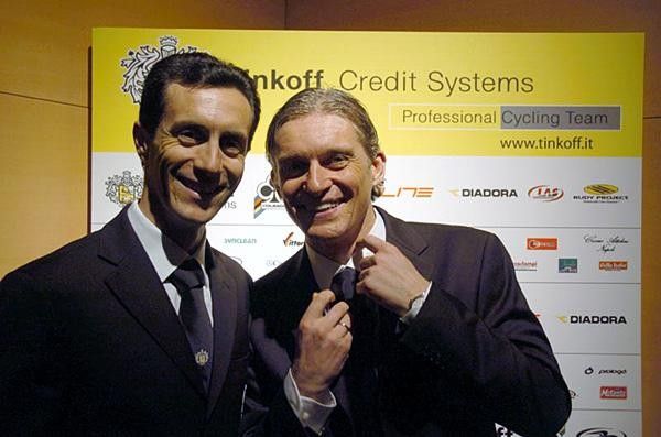 Stefano Feltrin and Oleg Tinkov