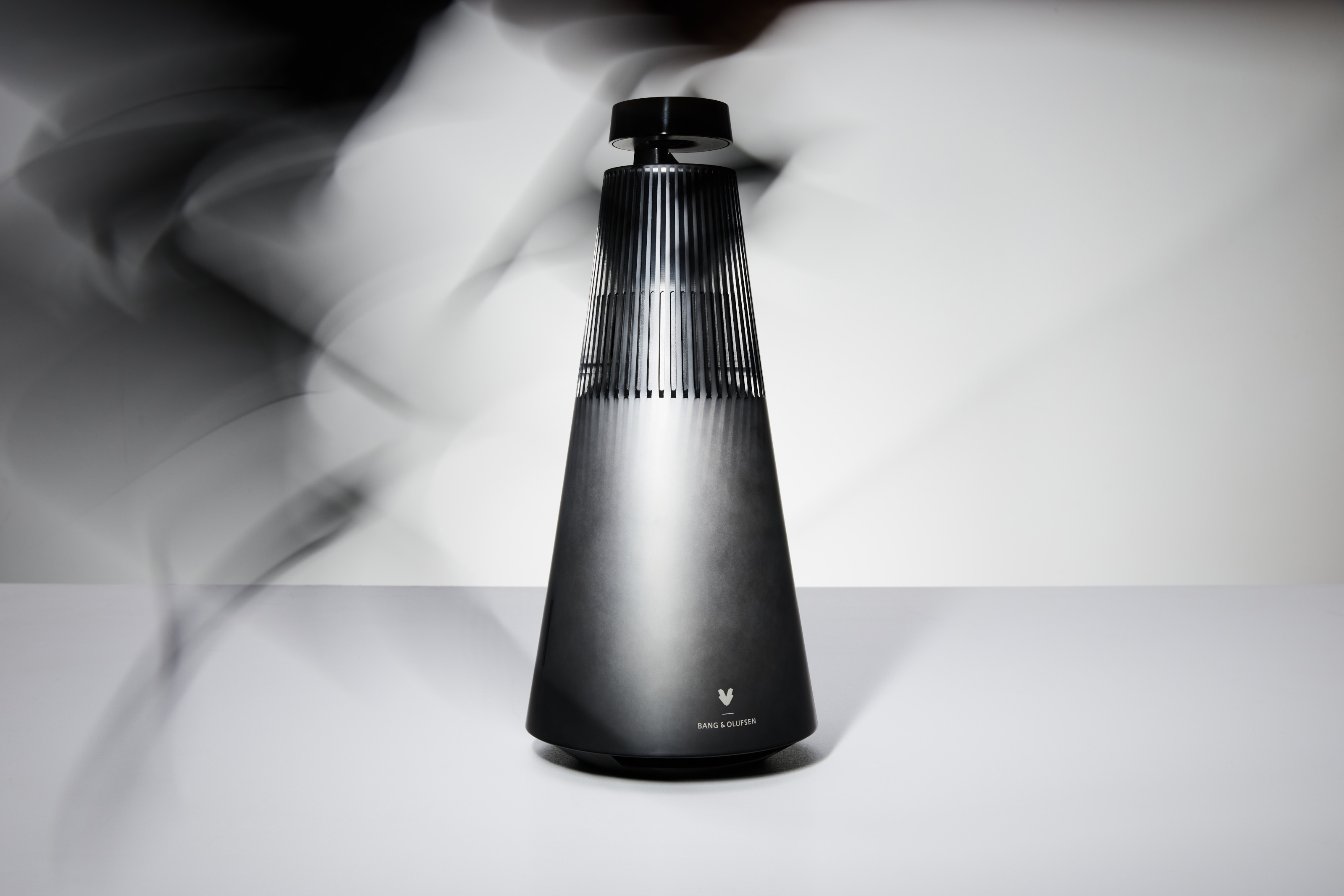 The Vollebak edition of the Beosound 2 with its unique anodized finish
