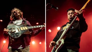 Walter Schreifels and Sergio Vega of Quicksand