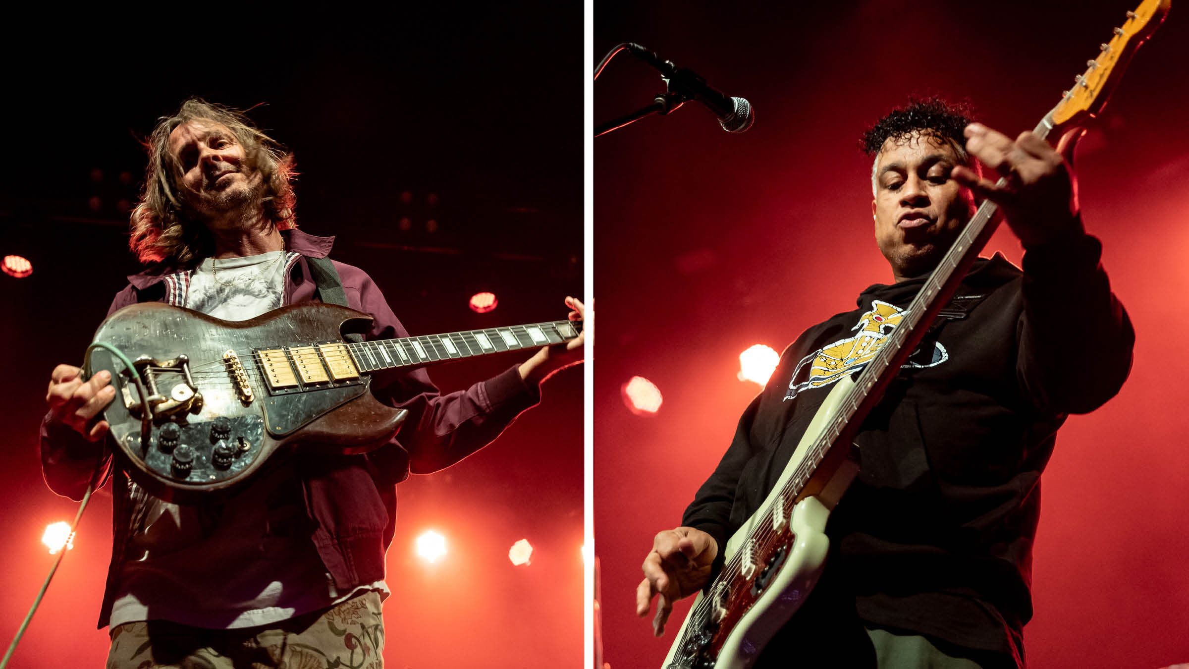 Walter Schreifels and Sergio Vega of Quicksand