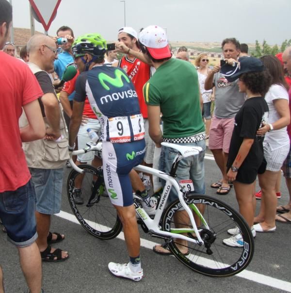 Alejandro Valverde (Movistar) after stage 2