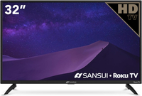 SANSUI Smart TV Roku TV Compatible con Alexa 2023 (32" HD):