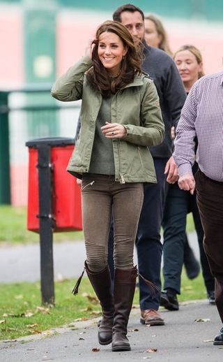 The Duchess Of Cambridge Visits Sayers Croft Forest School