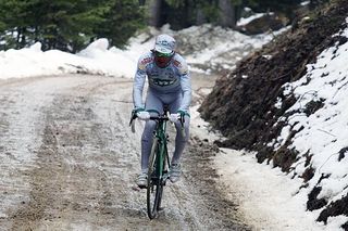 Danilo Di Luca (LPR Brakes) was riding the Giro course as CAS handed down its ruling
