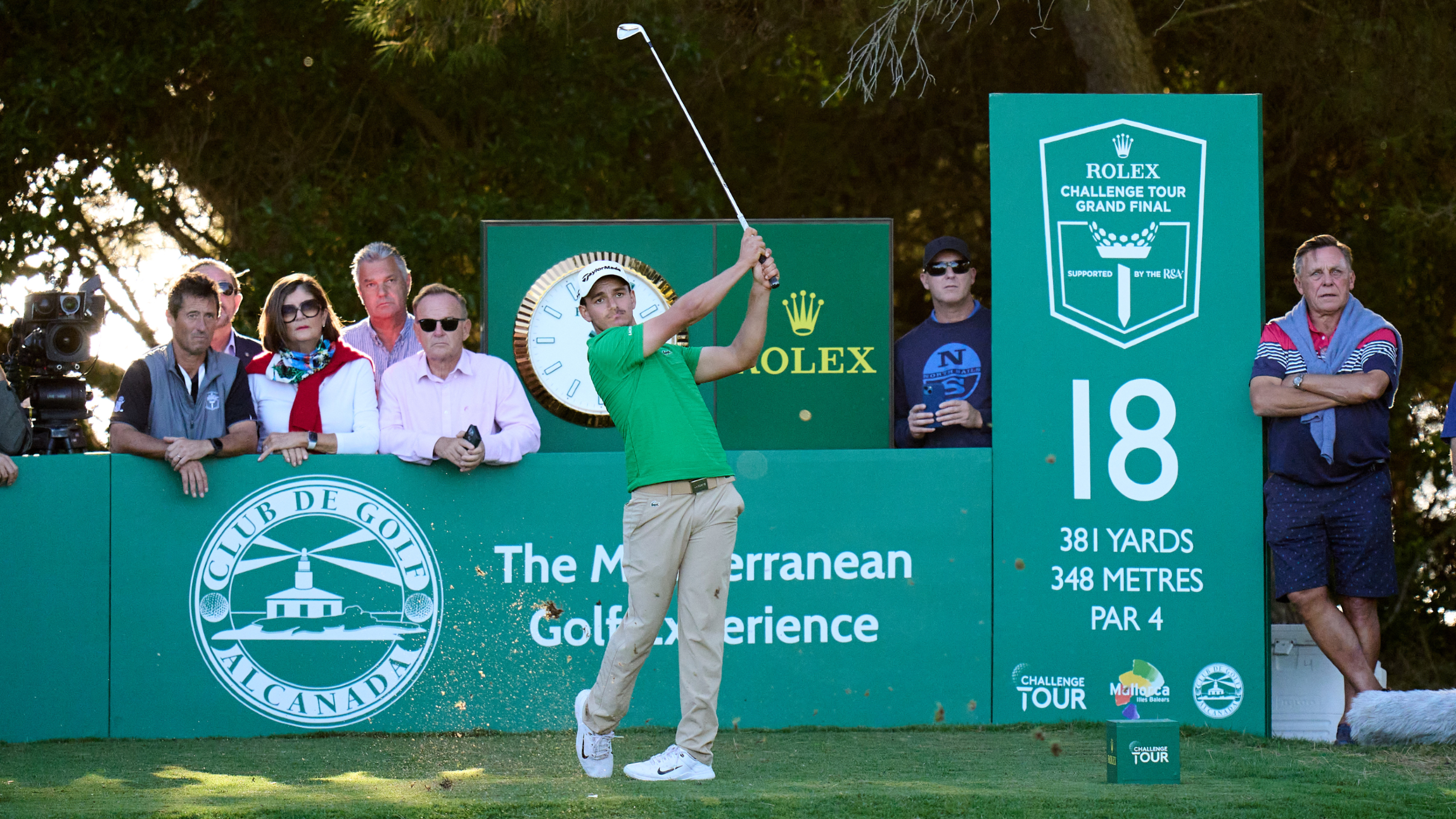 Tom Vaillant during the Challenge Tour Grand Final