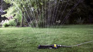 Kärcher garden water sprinkler in use