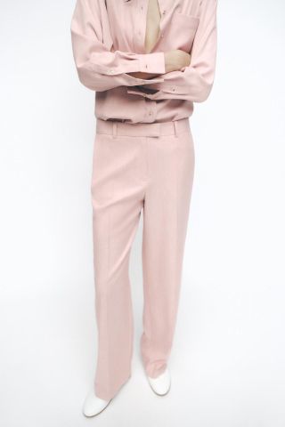 Zara Straight Fit Trousers