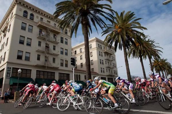 The course revision caused by downtown construction was highlighted by iconic Merced architecture.