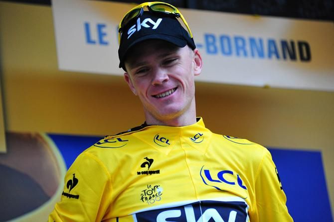 Chris Froome (Sky) relieved to put two of three hard Alpine stages behind.