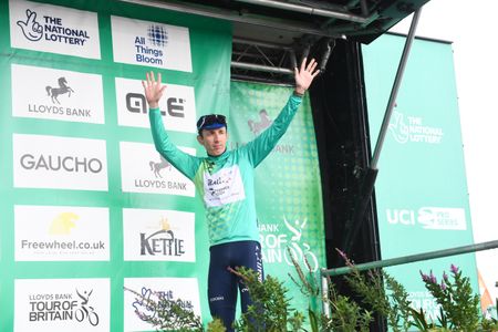 Stevie Williams at the Tour of Britain