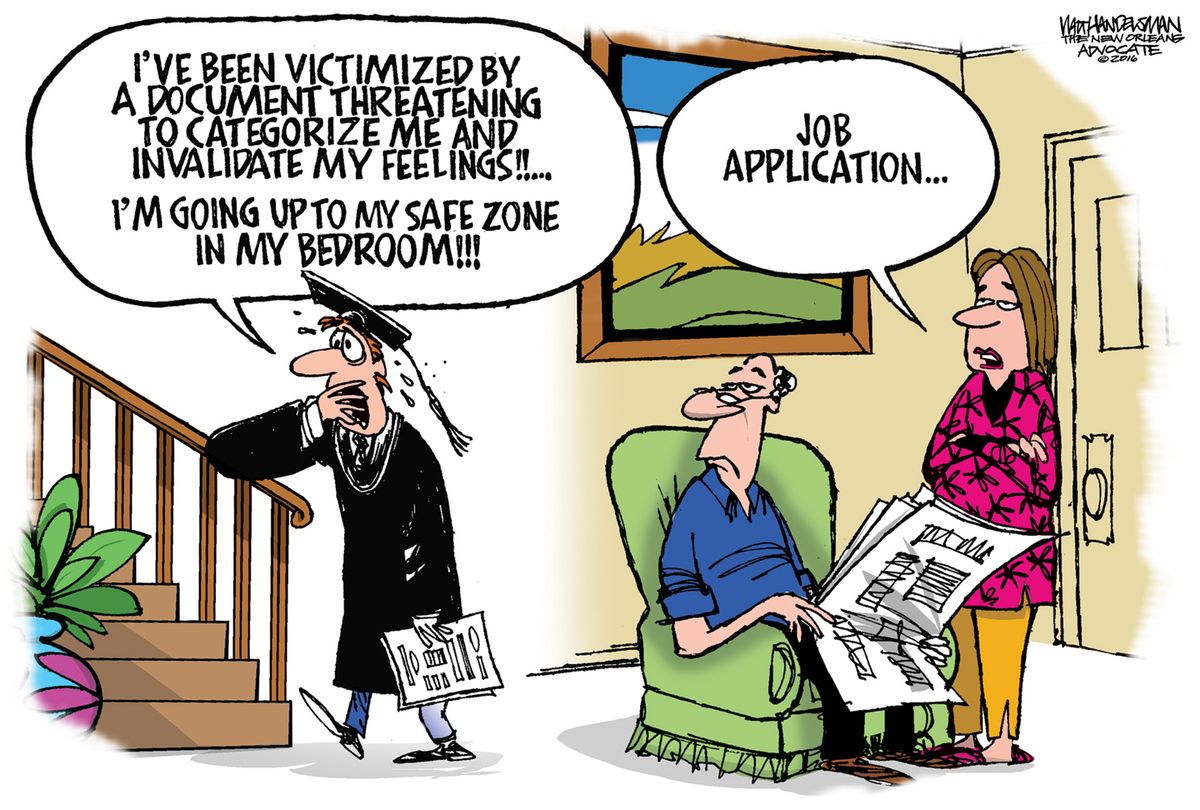 Editorial Cartoon U.S. Post Grad Job | The Week