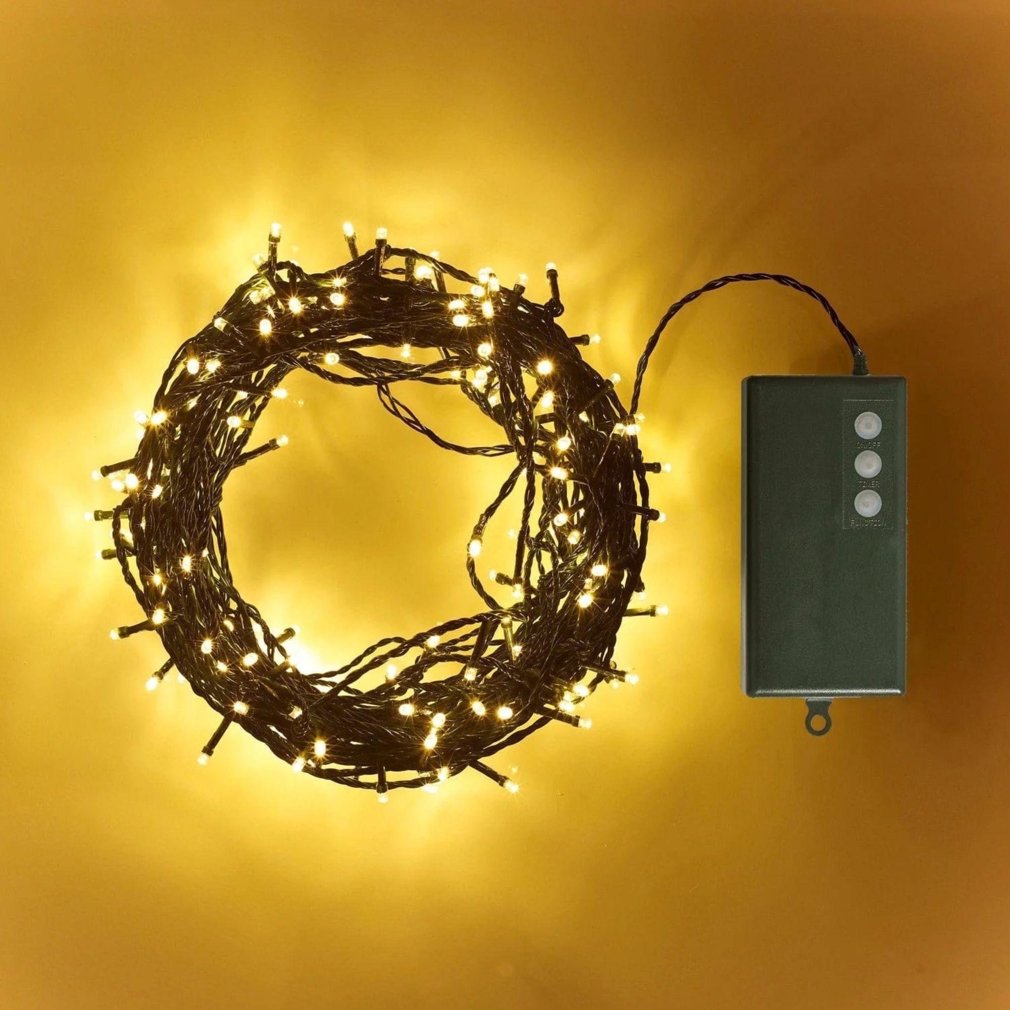 picture of warm toned string lights