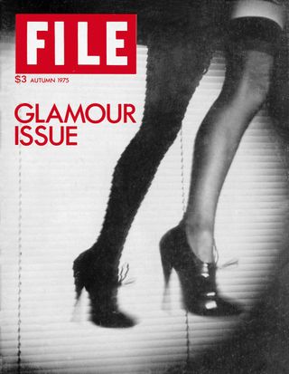 Cover of ILE Megazine, vol. 3, no. 1 (Glamour Issue) Autumn 1975