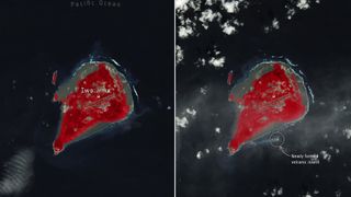 new volcanic island after underwater eruption off Japan's Iwo Jima 