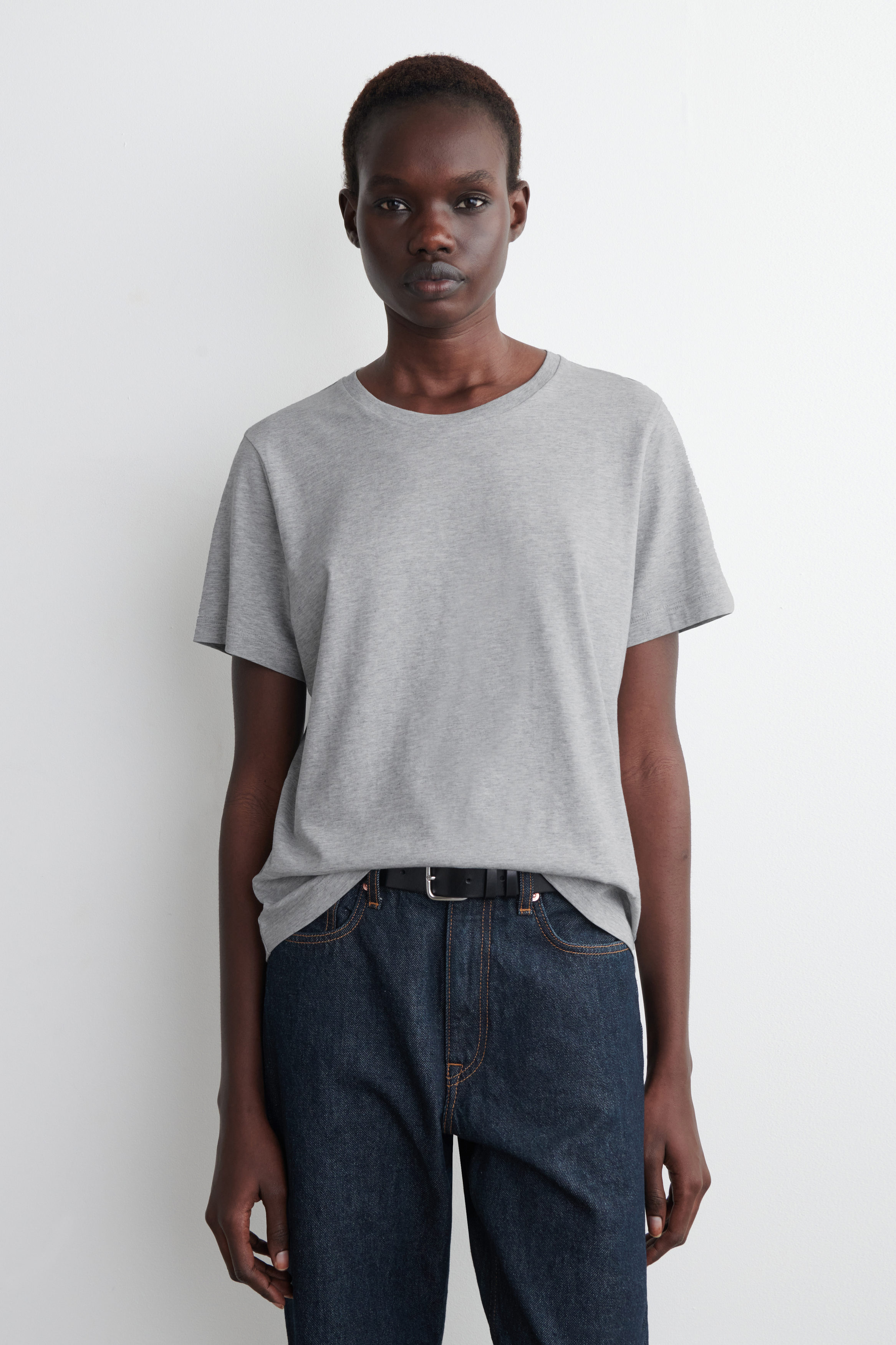 Crew-Neck Cotton T-Shirt