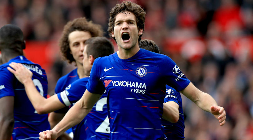 Marcos Alonso Chelsea Atletico Madrid