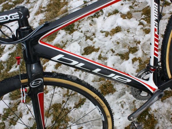 Page says his new Blue Norcross is like a "night and day" difference in terms of stiffness relative to its CXC predecessor.